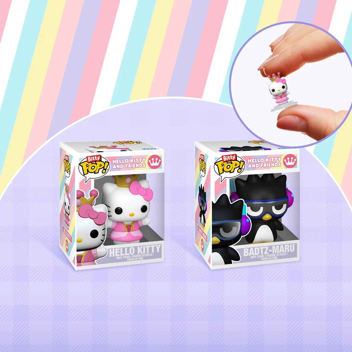 Funko Sanrio Hello Kitty and Cool Penguin Peripheral Cute Scene Figurines and Gifts - Image 2