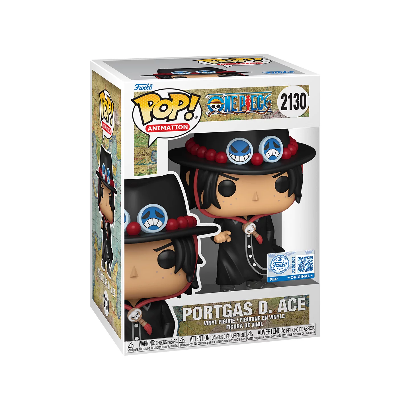Funko One Piece Collaboration Fire Ace Figure Peripheral One Piece Anime Trendy Toy Figurine Gift - Image 7