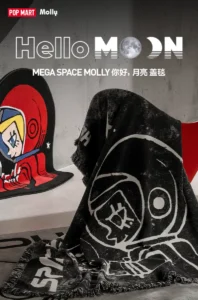 Popmart Mega Space Molly Hello, Moon Throw Blanket Home Gift