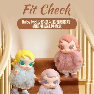Popmart Baby Molly Winter Preparation Guide Series Vinyl Plush Pendant Blind Box
