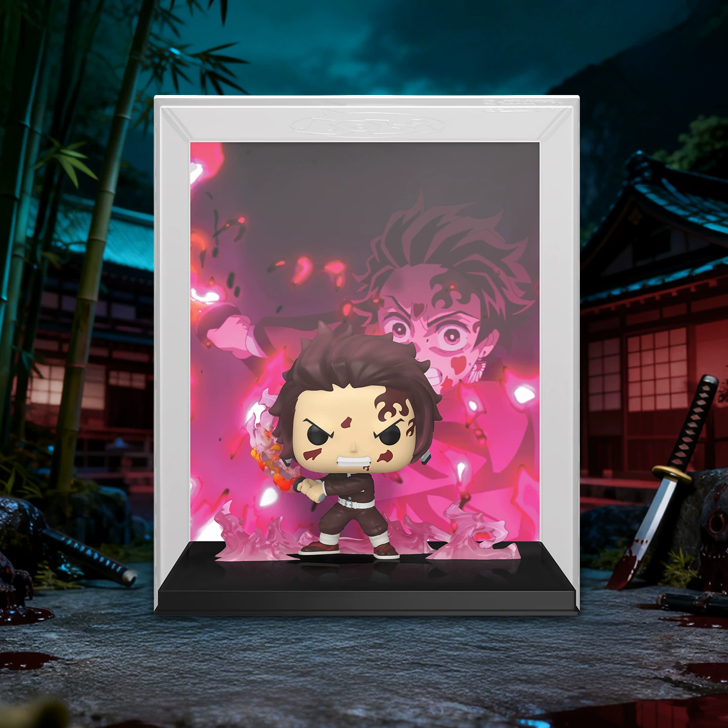 Funko Pop Demon Slayer: Kimetsu No Yaiba Kamado Tanjirou Merchandise Figure Poster Cover Decoration Doll Gift - Image 2