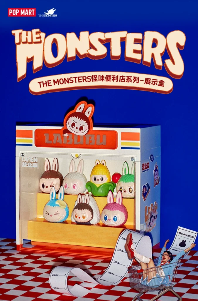 Popmart the Monsters Convenience Store Series Display Box Labubu