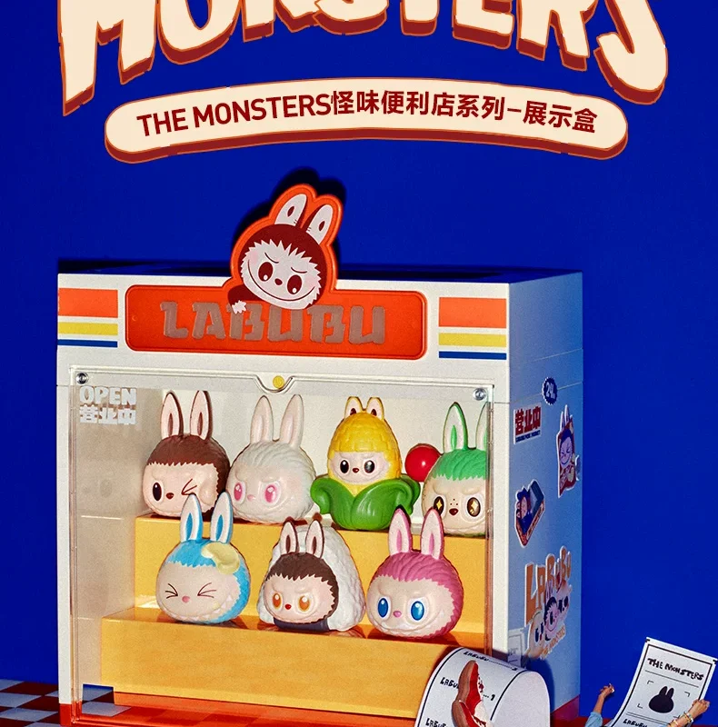 Popmart the Monsters Convenience Store Series Display Box Labubu