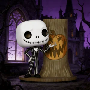 Funko Pop Disney the Nightmare before Christmas Jack Halloween Door Figure Scene Decoration Doll Gift
