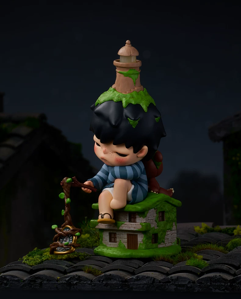 Popmart Little Wild Hirono Time after Time Figure Pendant Toy Decoration Gift - Image 3