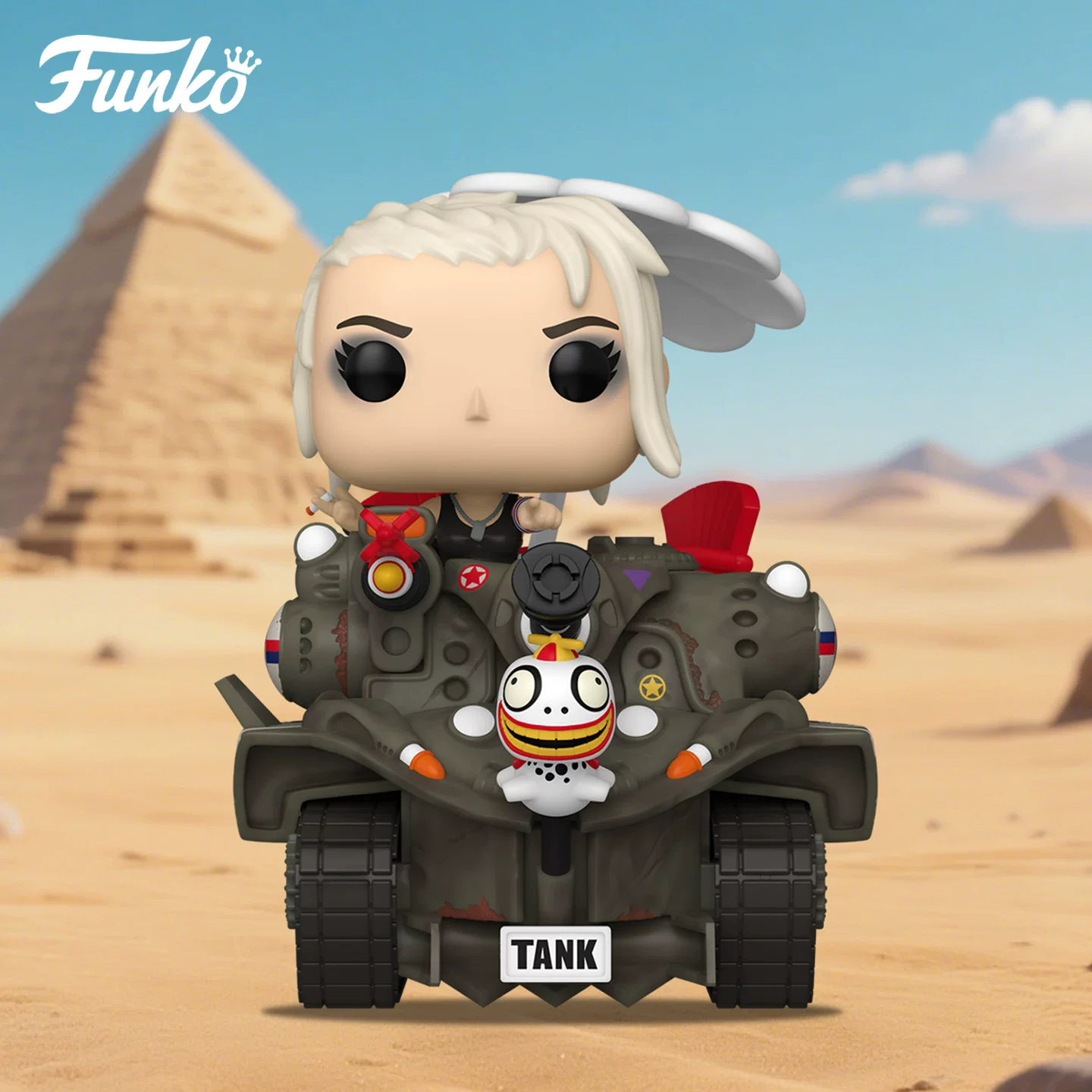 Funko Pop Tank Girl and Chariot Limited Edition Figure Decoration Doll Gift - Image 2