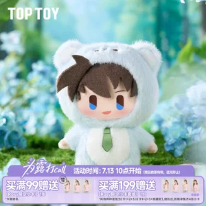 TOPTOYsmolQ Detective Conan Bear Detective Episode S Plush Conan Blind Box Desktop Ornament