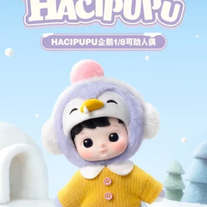 Popmart Hacipupu Penguin 1/8 Action Figure Doll Figurine Ornament