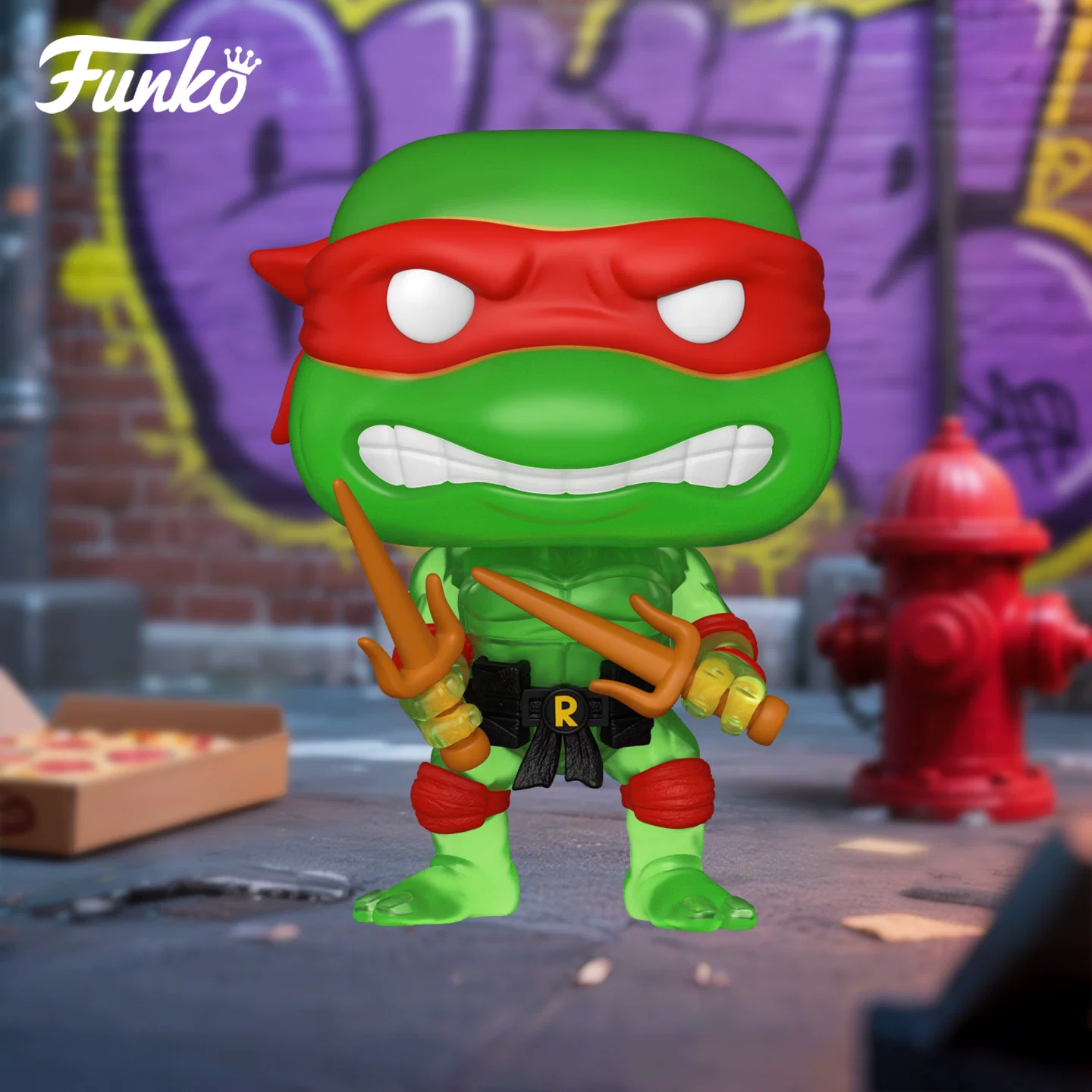 Funko Pop Teenage Mutant Ninja Turtles Leonardo Raphael Peripheral Figurines Trendy Toys Ornaments Dolls Gifts - Image 5