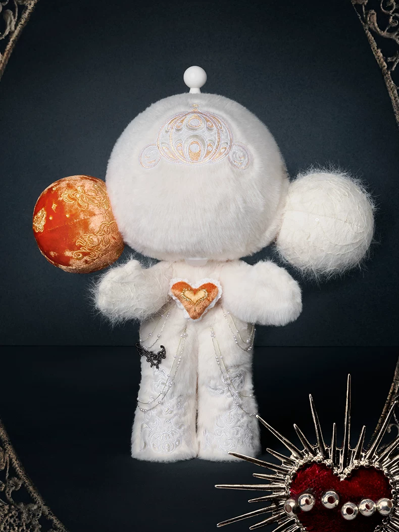 Popmart Mega Α Skullpanda 400% White Moon Figurine Gift - Image 3