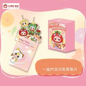 Baby Three happy base camp scented blind box cute card fragrance fresh air gift