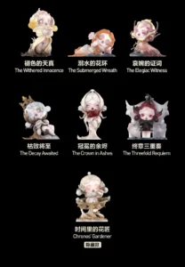 Popmart Skullpanda Four Scenes of Flowers Figure Blind Box Toy Decoration Gift