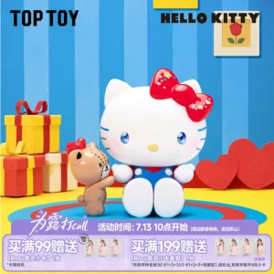 TOPTOY HelloKitty classic reproduction series figures blind box Sanrio ornaments toys girls gifts