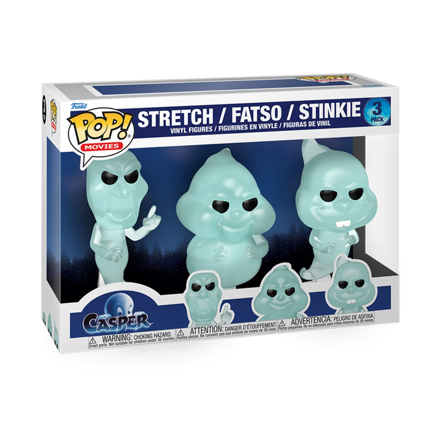 Funko Casper the Ghost 30Th Anniversary Bobo Fat-Souled Smelly Farting Figure Collectible Ornament Gift - Image 2