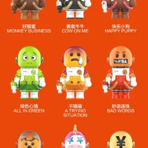 Popmart Mega Space Molly 100% × Emoji ™ Blind Box Gift