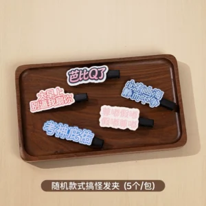 Qimengdao fun and funny hairpin accessories (set of 5)