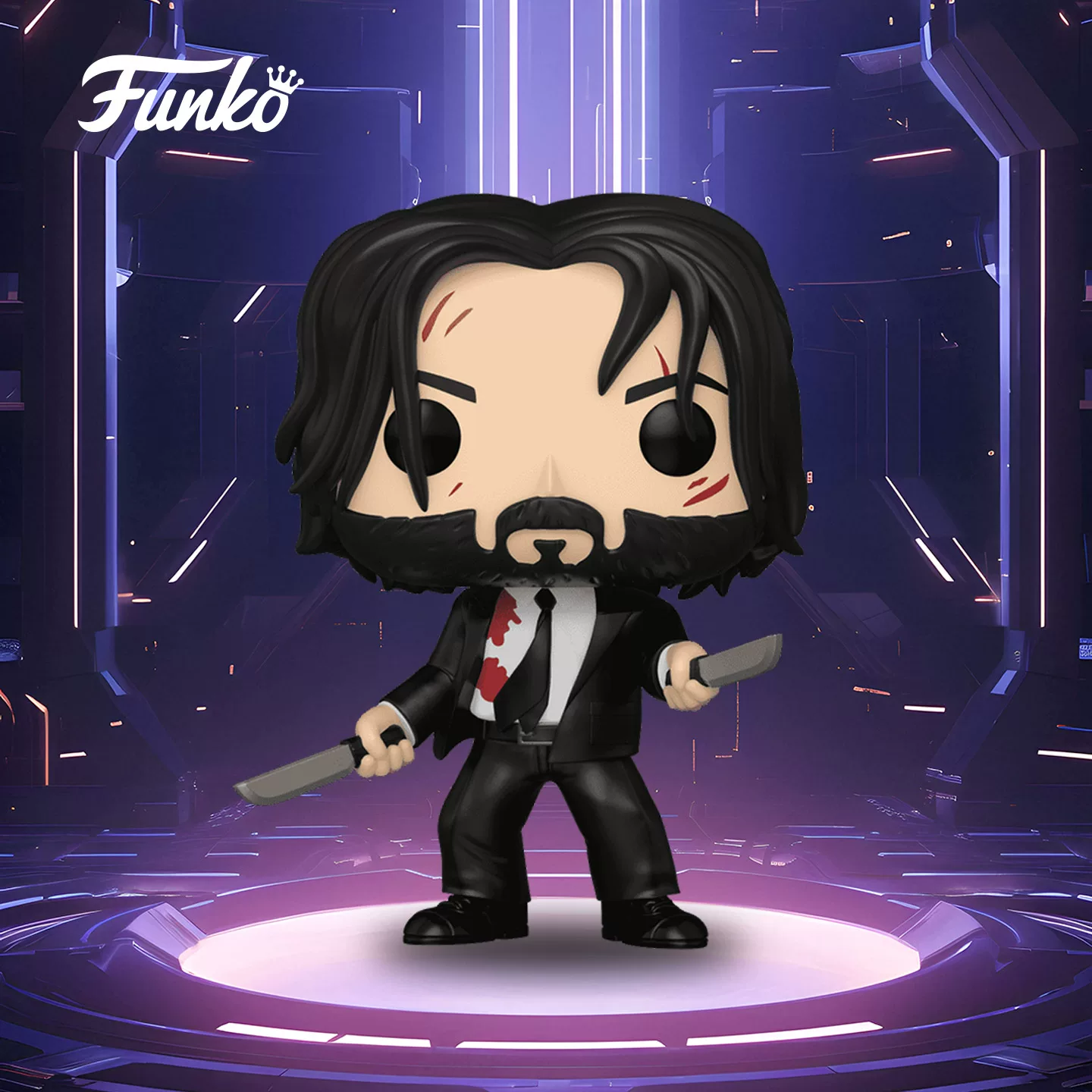 Funko Pop John Wick Action Figure Collectible Toy Gift - Image 2