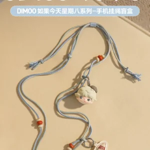Popmart Dimoo if Today Is Friday the 13Th Series Phone Lanyard Blind Box Merchandise