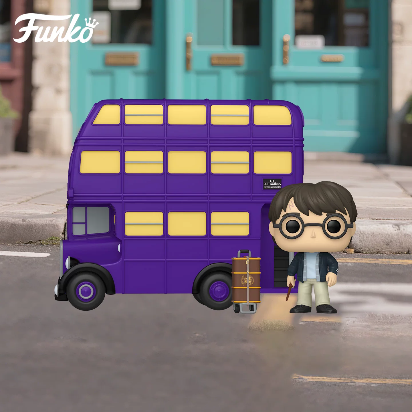 Funko Pop Harry Potter Knight Bus Hogwarts Peripheral Figurines Scene Decorations Dolls Gifts - Image 3