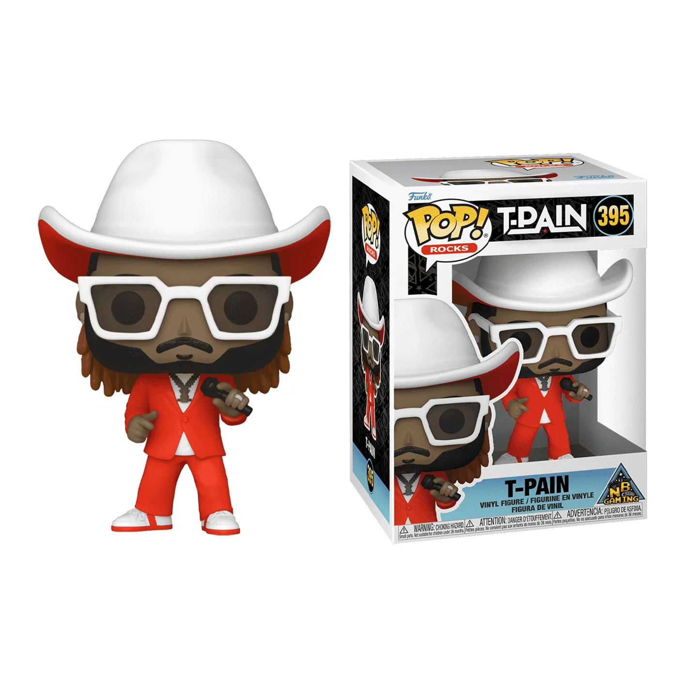 Funko Pop King of Electronic Music Rapper T-Pain Faruk Merchandise Figurine Decoration Doll Gift - Image 4