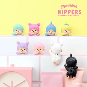 Hippers cute and fun colorful blinking series blind box trendy toy doll car screen mobile phone case ornaments