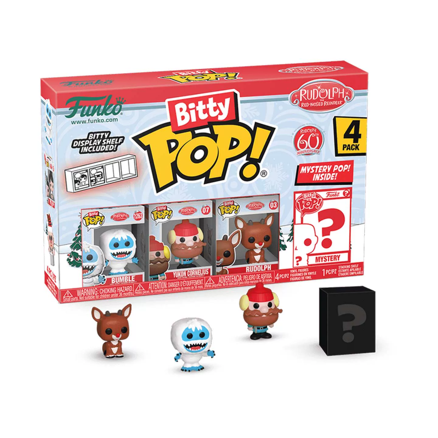 Funko Pop Rudolph the Red-Nosed Reindeer Cute Figurine Collectible Toy Gift