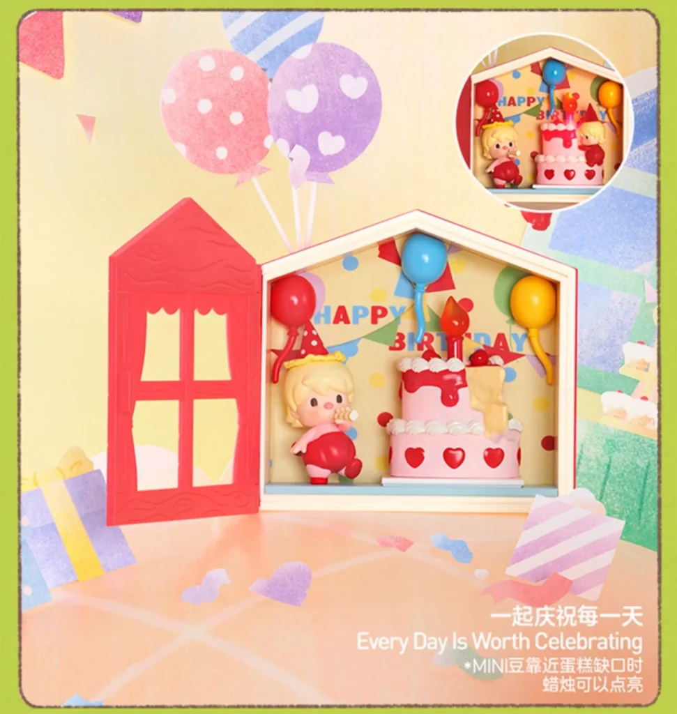 Popmart Bubble Mart Little Sweet Beans Record Our Everyday Life Series Scene Figures Blind Box