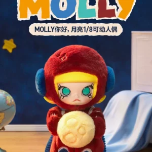 Popmart Molly Hello Moon 1/8 Action Figure Doll Gift