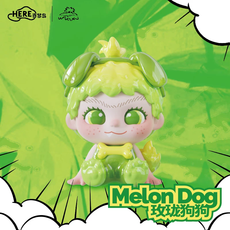 HERE Qimengdao WAKUKU Cat and Dog Battle Series Blind Box Figures