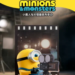 Popmart Minions and Big Monsters Series Figures Blind Box Toys Ornaments Gifts