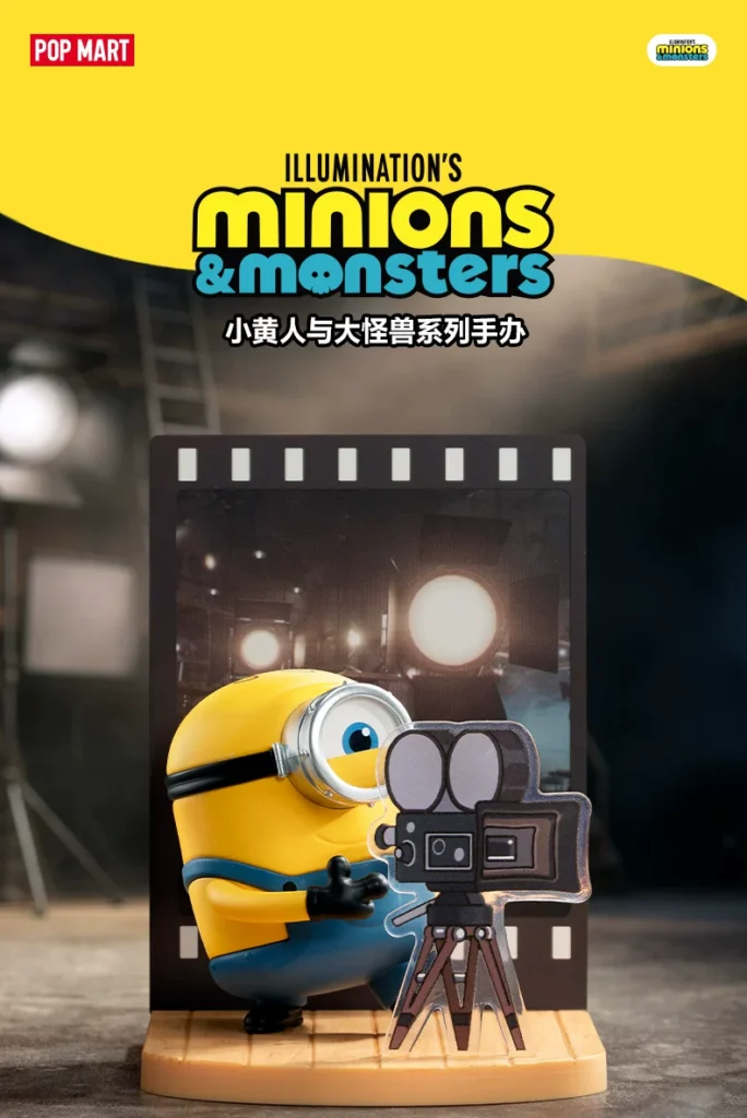 Popmart Minions and Big Monsters Series Figures Blind Box Toys Ornaments Gifts