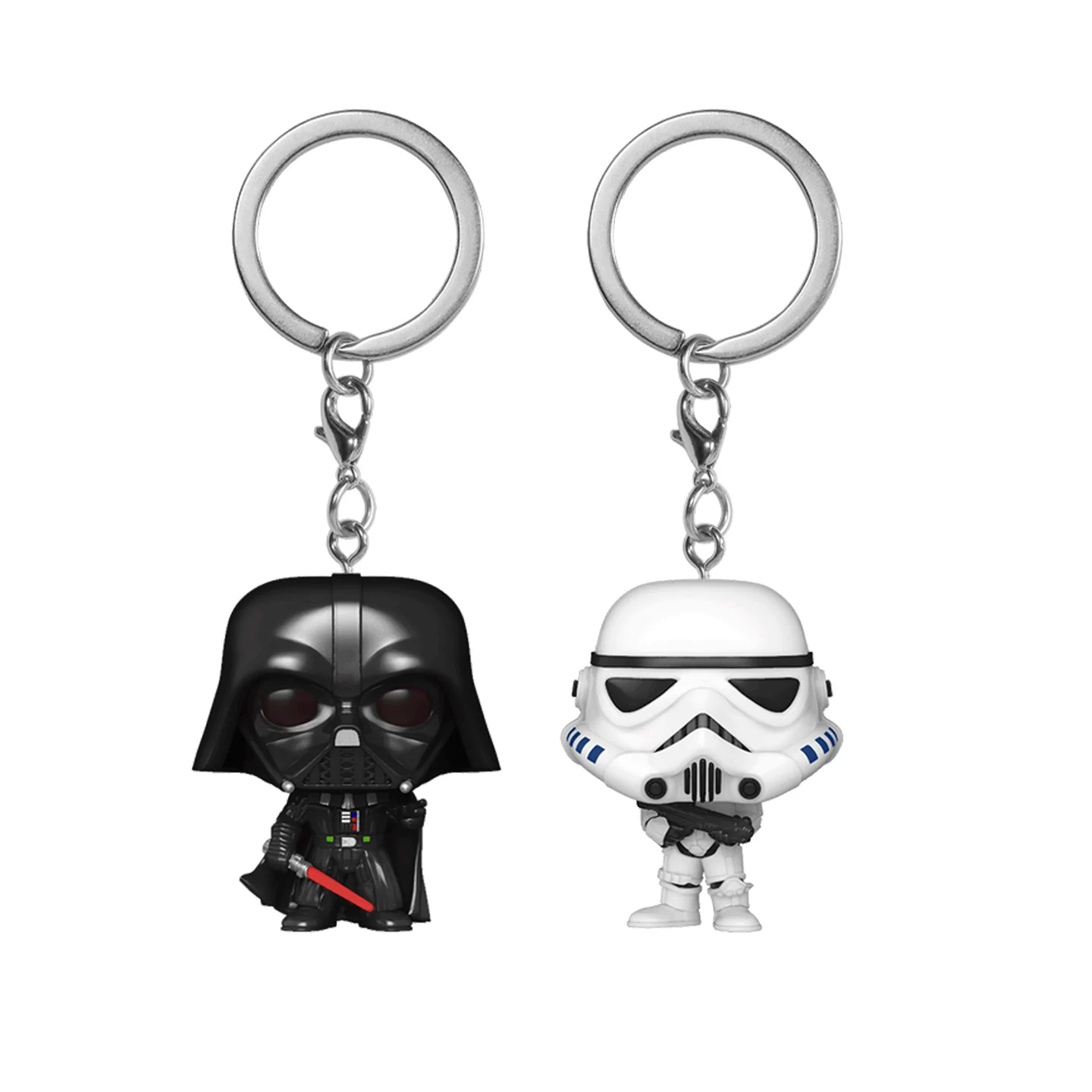 Funko Star Wars Stormtrooper Darth Vader Keychain Pendant Peripheral Figure Bag Hanging Doll Gift - Image 3