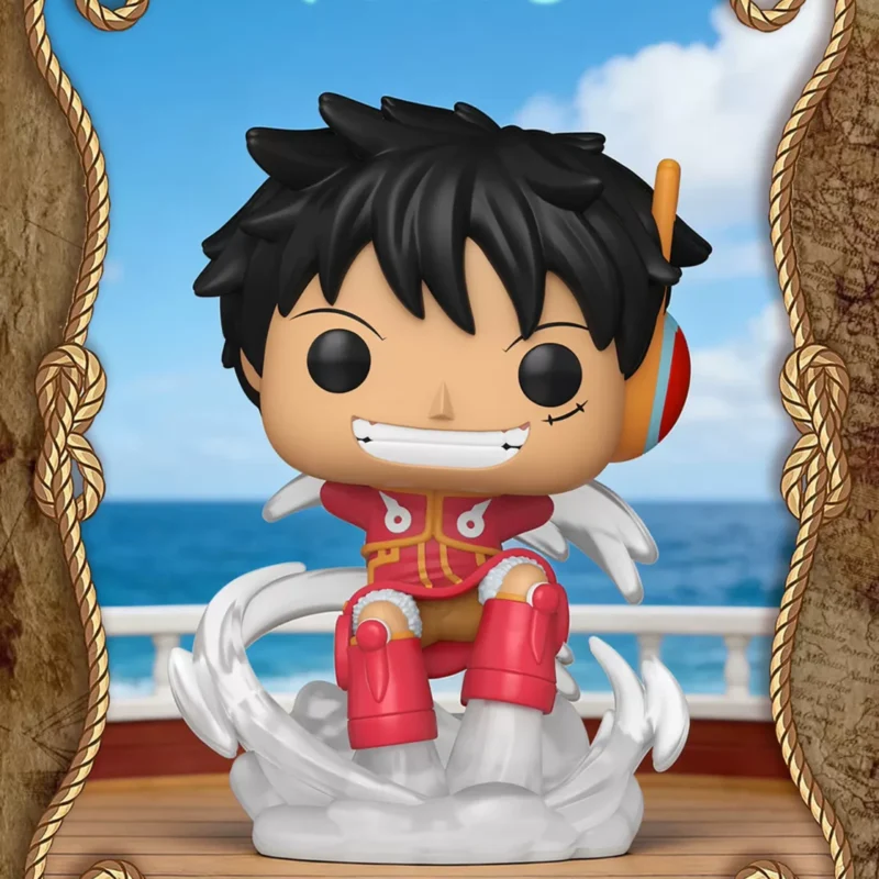 Funko Pop Japanese Anime One Piece Luffy Egghead Island Peripheral Figure Decoration Doll Gift