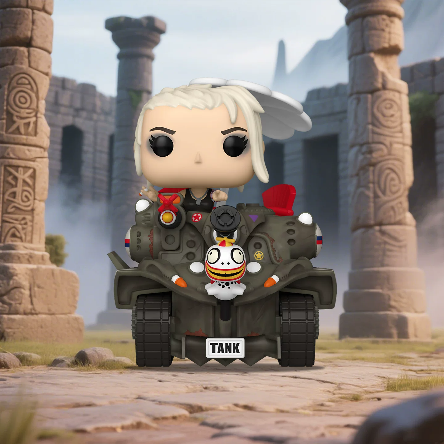 Funko Pop Tank Girl and Chariot Limited Edition Figure Decoration Doll Gift - Image 4