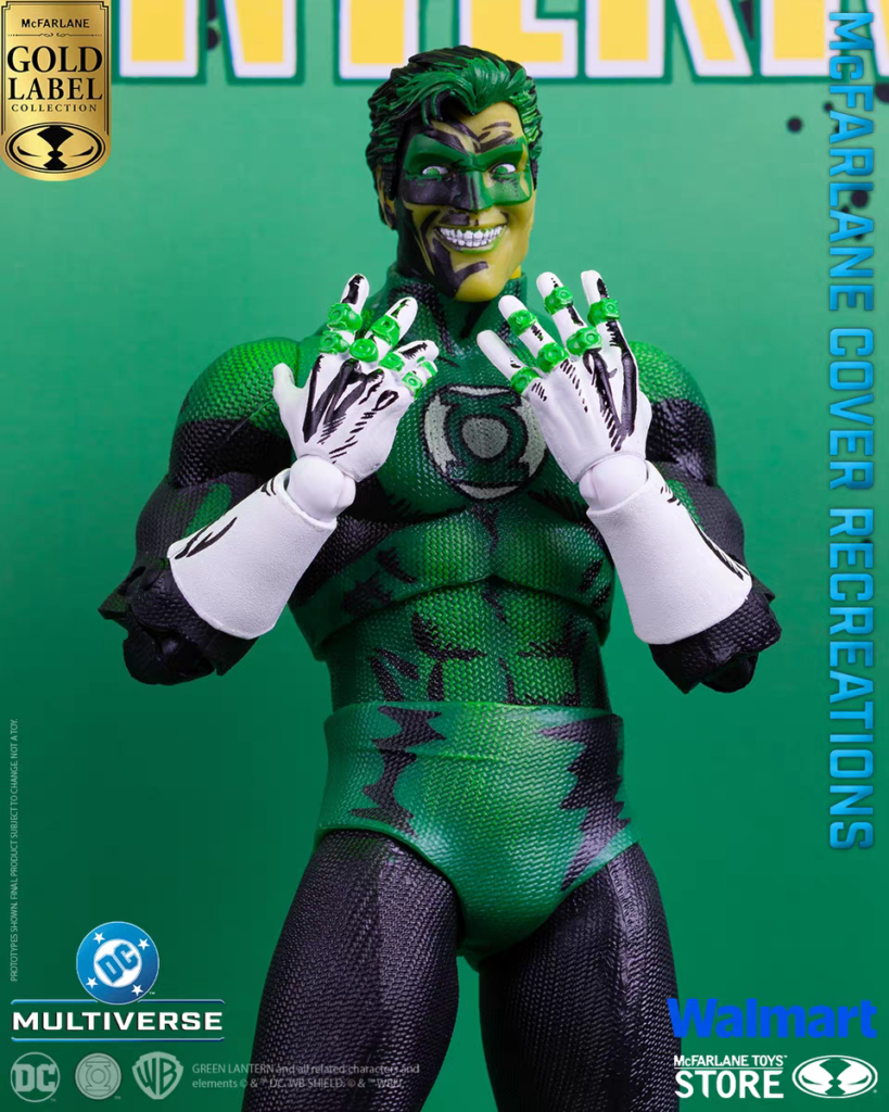 Mcfarlane Green Lantern Emerald Twilight Comic Cover Dc Action Figure 7inch Dolls in Stock