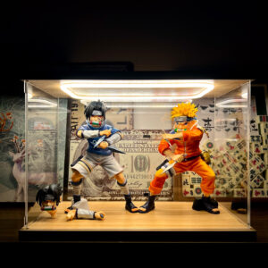 Naruto and Sasuke Action Figures Desktop Ornaments Birthday Gifts for Male Friends Graduation Season Souvenirs