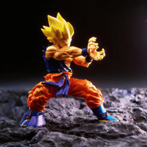 Dragon Ball Goku Turtle School Ki Blast Figure Super Saiyan Anime Ornament Birthday Gift for Boys