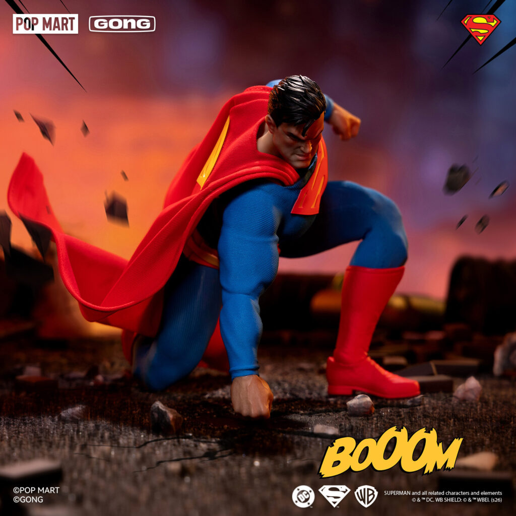 Resonance Gong Dc Batman: the Silent Superman Collectible Action Figure Superman Cloth Action Figure Toy