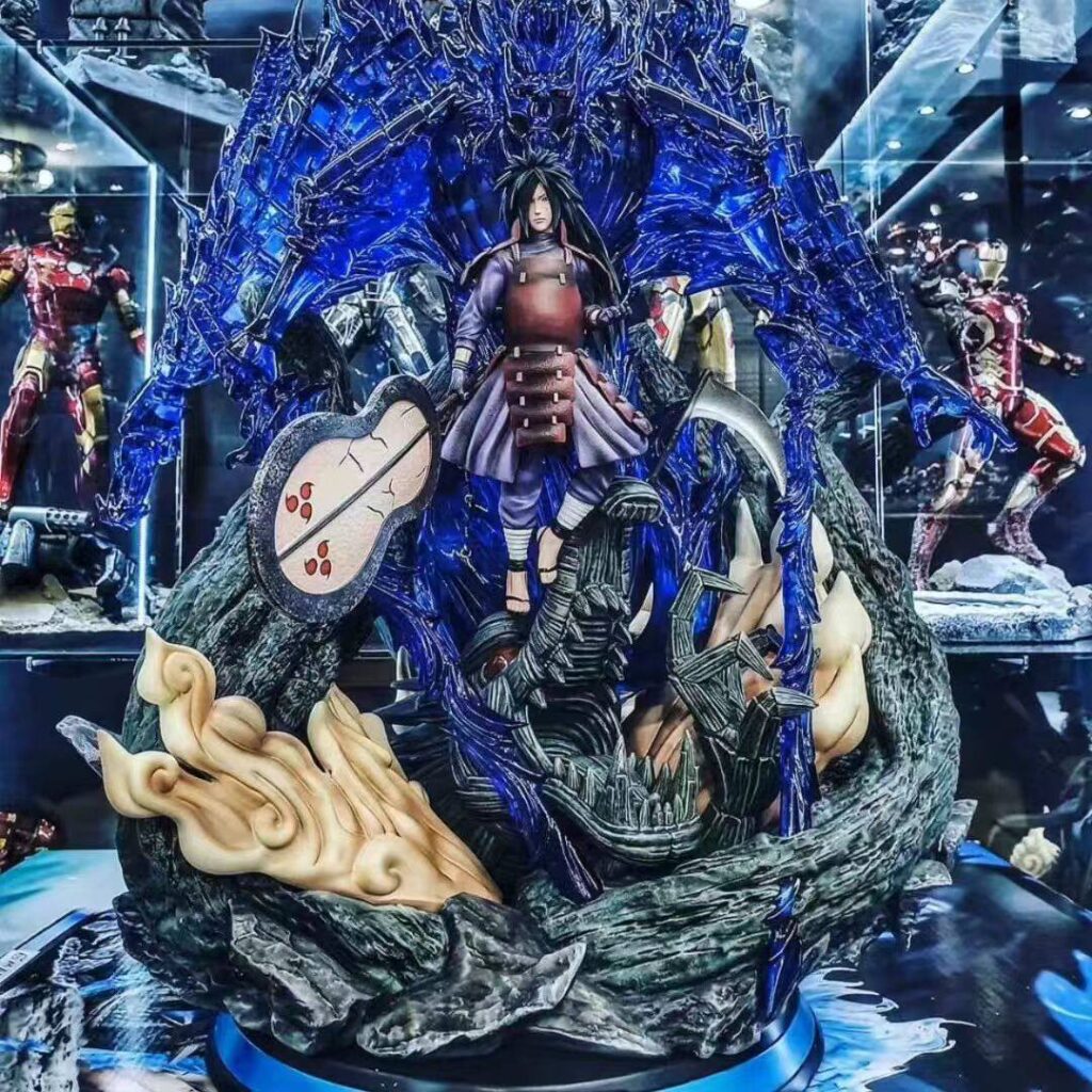 Naruto Large Figure Sasuke Susanoo Naruto Kakashi Uchiha Madara Figure Display Blind Box