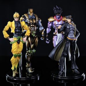 Jojo's Bizarre Adventure Part 3 Deluxe Edition World Dio Jotaro Kujo Platinum Star Action Figure Model