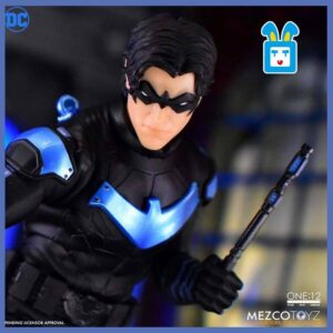 In Stock Mezco Nightwing One:12 Dc Batman Comics 6inch Action Figure 6497