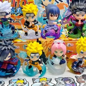 Authentic Naruto Shippuden Ultimate Battle Blind Box Trendy Toy Peripheral Figurine Gift for Girls