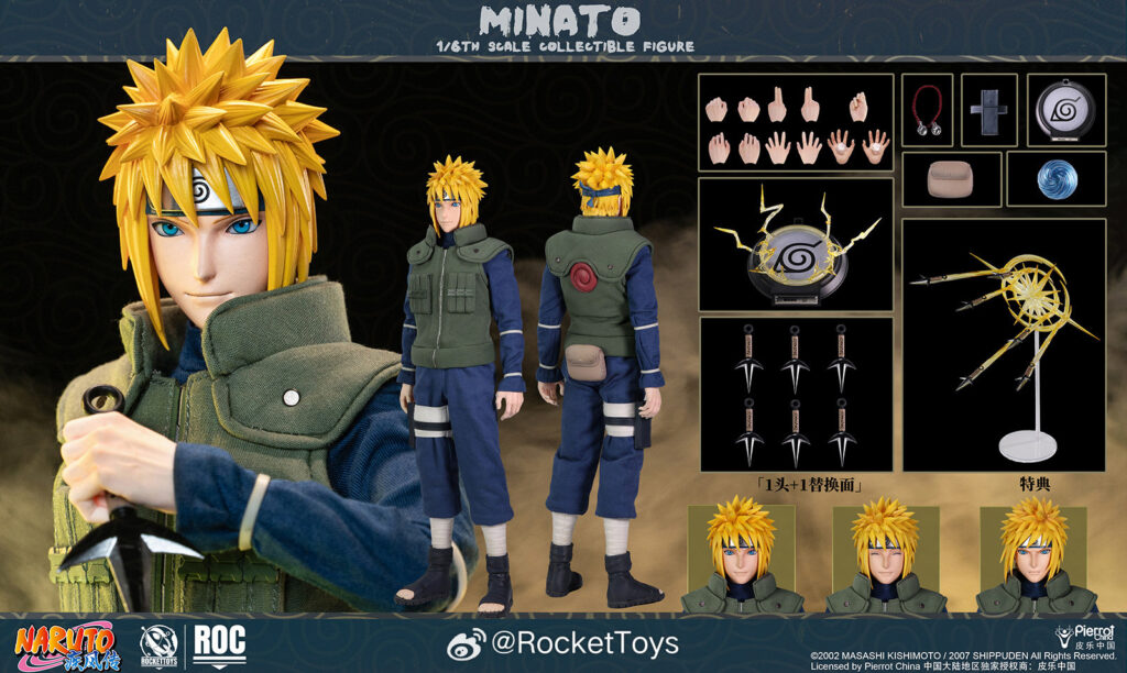 Roc Rockettoys Cloth Clothes Naruto Youth Version Hatake Kakashi Action Figure