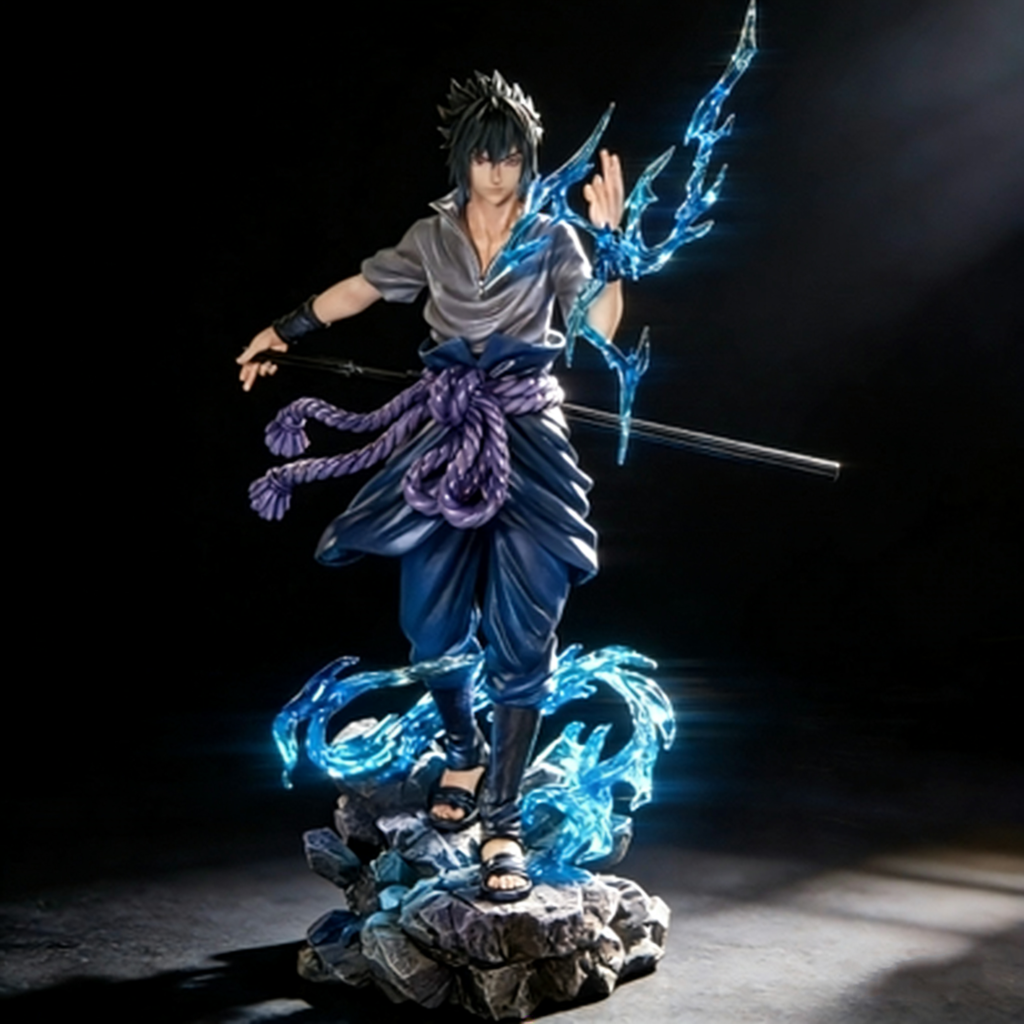 In-Stock Naruto Ten Years of the Hundred Ninja Series - Naruto and Sasuke Gk Figure Anime Model Statue Ornament Gift