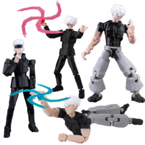 9L3D Multi-Jointed Action Figure Jujutsu Kaisen Multi-Form Gojo Satoru Assembly Model Toy Lucky 13 Figure