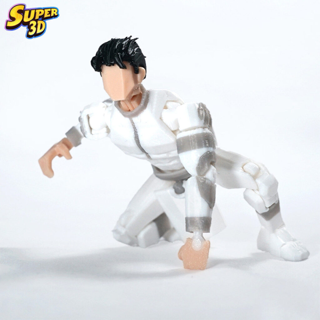 Invincible Young Hero 3D Printed Multi-Jointed Action Figure Superhero Movable Doll Anime Peripheral Toy Gift