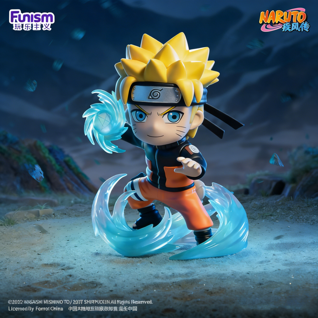 Authentic Playful Naruto Blind Box Ultimate Battle Series Trendy Toy Figures Desktop Decoration Toys