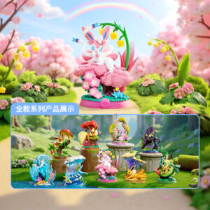 Funism Playful Leisure Bar Eevee Blind Box Pokémon Figure Pikachu Figurine Peripheral Toys