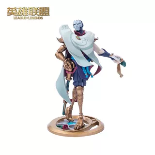 League of Legends Lol Official Riven the Blade Robot Ahri Vi Ga Senna Lucian Jinx Figure Display