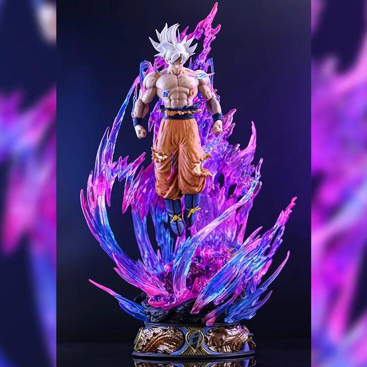 Dragon Ball Figure Ornament, Free Will Power, Goku Super Saiyan Gk Anime Model, Peripheral Gift for Boys